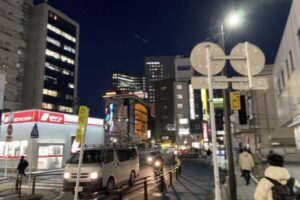 川崎の夜の街
